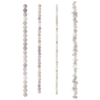 Matte Lilac Stone Mix Beads by Bead Landing™