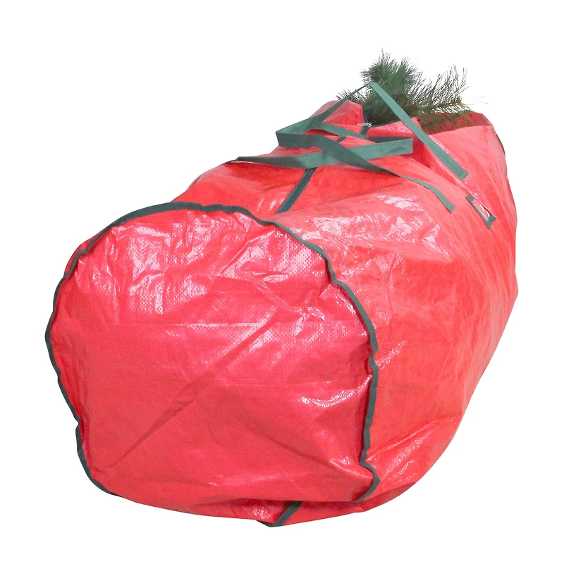 4.5ft. Red & Green Artificial Christmas Tree Storage Bag