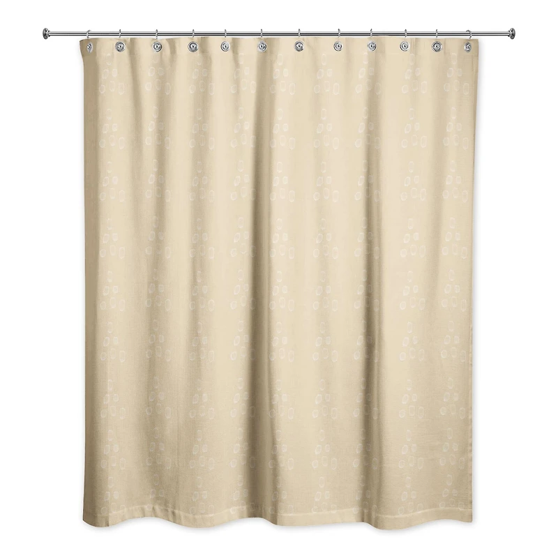 Faded Triangle Shower Curtain