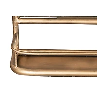 Hello Honey® Brass Mirror With Shelf