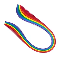 Quilled Creations™ 1/8" Rainbow Mix Quilling Paper