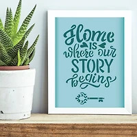 ArtSkills® Plastic Letter Stencil Sets with Designs, Numbers & Phrases, 3ct.