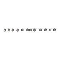 9 Packs: 12 ct. (108 total) Silver Zodiac Metal Beads, 17mm by Bead Landing™