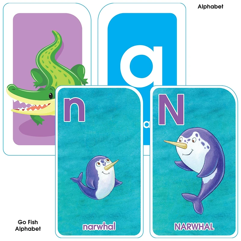 School Zone® Alphabet Flash Card, 4 Pack