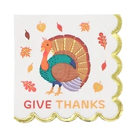 Give Thanks Beverage Napkins, 20ct. by Celebrate It™
