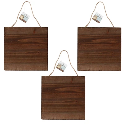 ArtSkills® 12" Rustic Wood Pallet Plaque, 3ct.