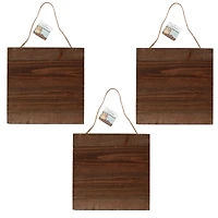 ArtSkills® 12" Rustic Wood Pallet Plaque, 3ct.