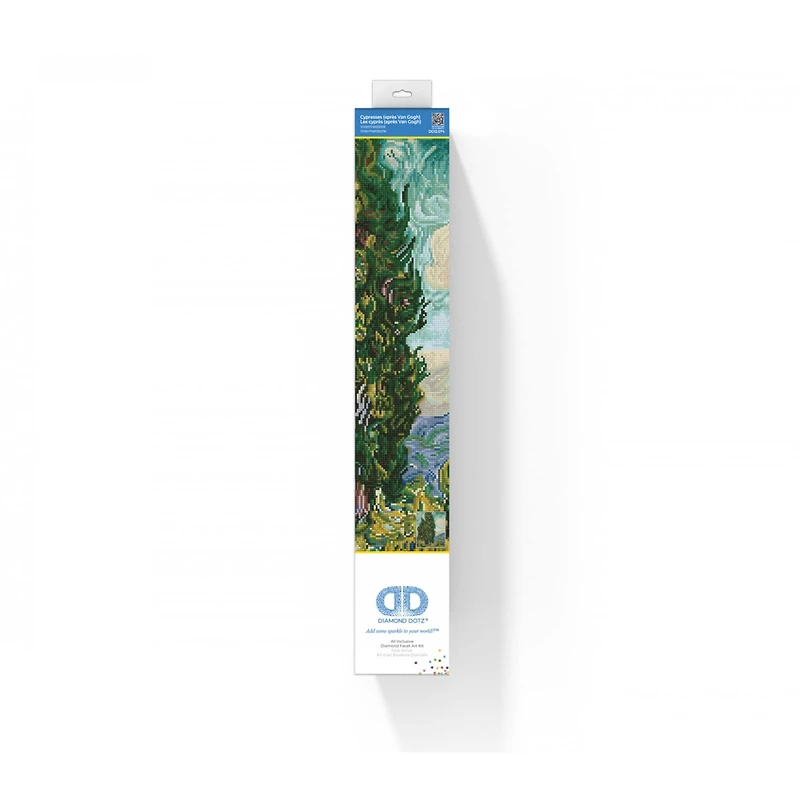 Diamond Dotz® Advanced Cypresses (apres Van Gogh) Diamond Facet Art Kit