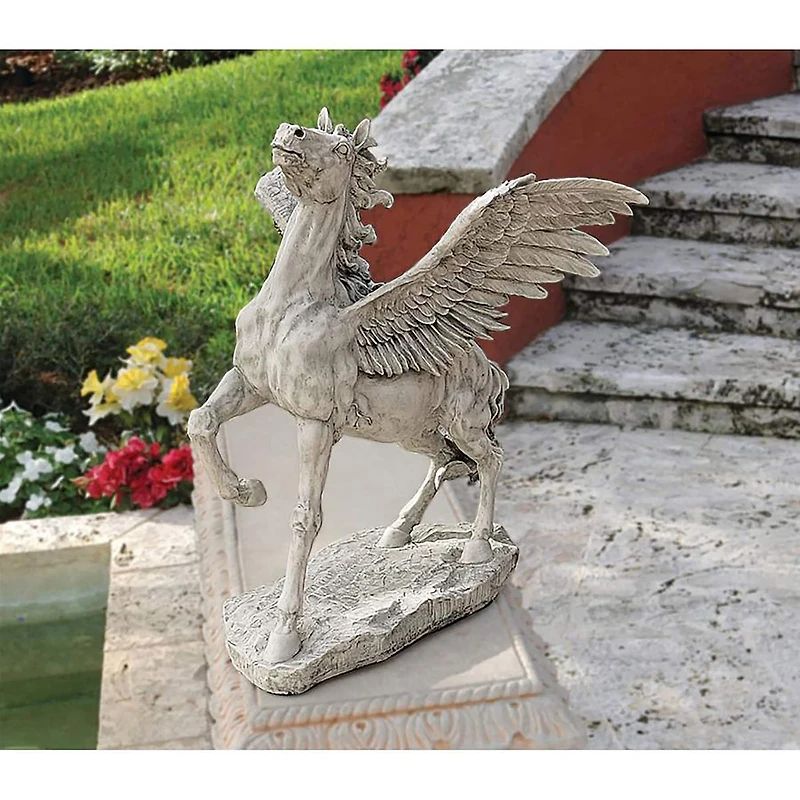 Design Toscano® 23" Grand Pegasus Winged Horse Sculpture