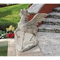 Design Toscano® 23" Grand Pegasus Winged Horse Sculpture