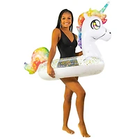 PoolCandy 40" Glitter Unicorn Pool Tube