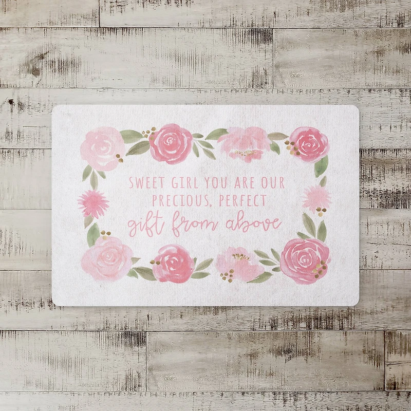 18" x 27" Precious Perfect Gift from Above Floor Mat