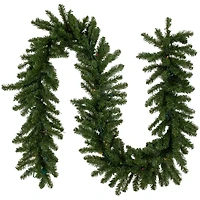 9ft. Pre-Lit Canadian Pine Christmas Garland