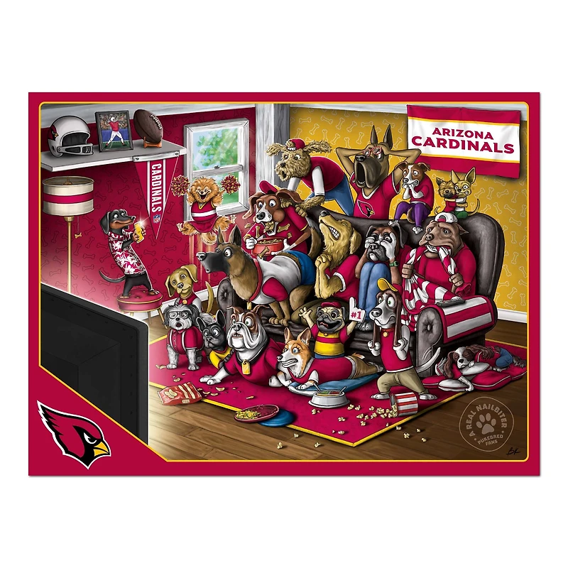 NFL Purebred Fans A Real Nailbiter 500 Piece Puzzle