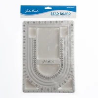 John Bead 12" x 9" Gray Plastic Designer Bead Board