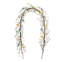 Glitzhome® 6ft Easter Egg & Berries Garland