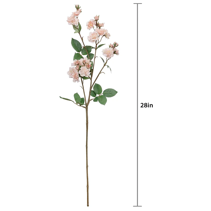 28.5" Light Pink Rose Stem by Ashland®