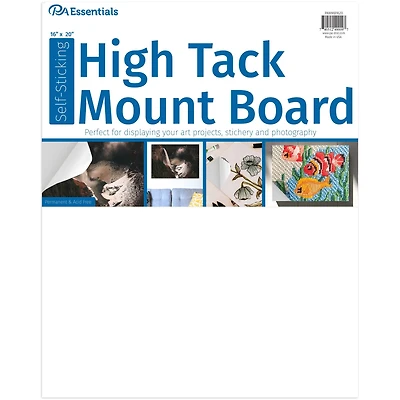 PA Essentials Self-Sticking High Tack Mount Board, 16" x 20"
