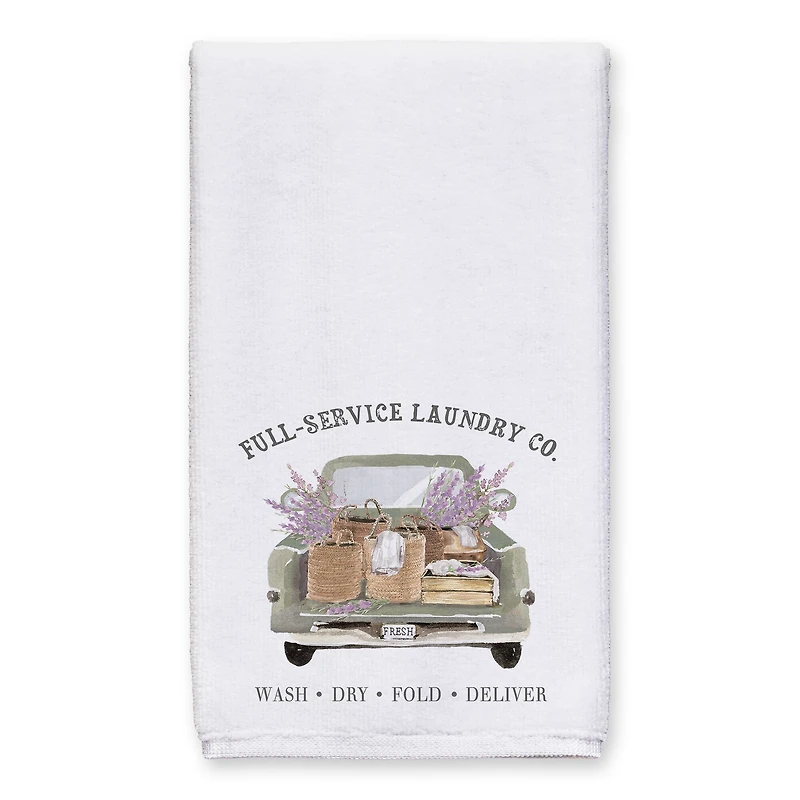 Laundry Truck Service Round 16" x 25" Towel Set
