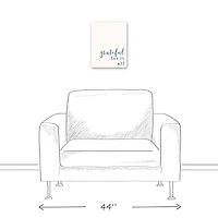 Grateful for It All 11" x 14" Canvas Wall Art