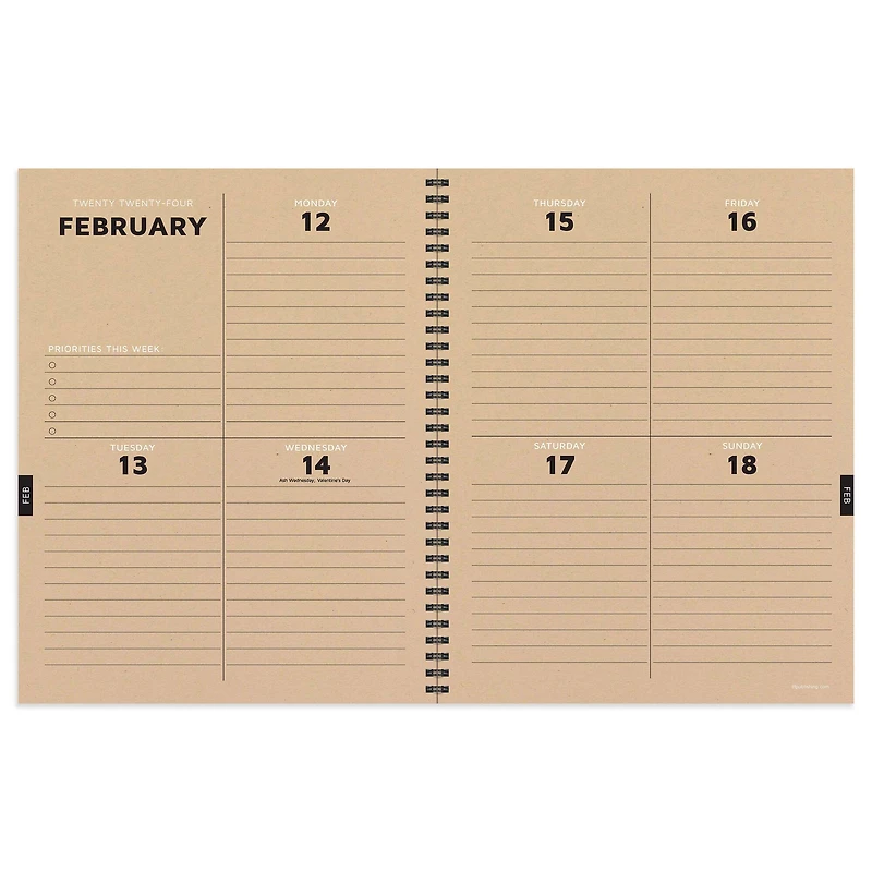 TF Publishing 2024 Lovely Large Planner