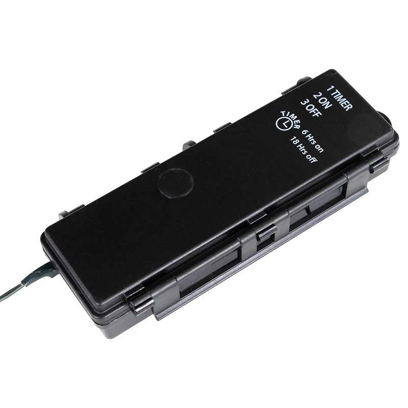 3ft. Pre-Lit Canadian Pine Medium Artificial Christmas Tree, Clear & White LED Lights