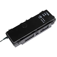 3ft. Pre-Lit Canadian Pine Medium Artificial Christmas Tree, Clear & White LED Lights