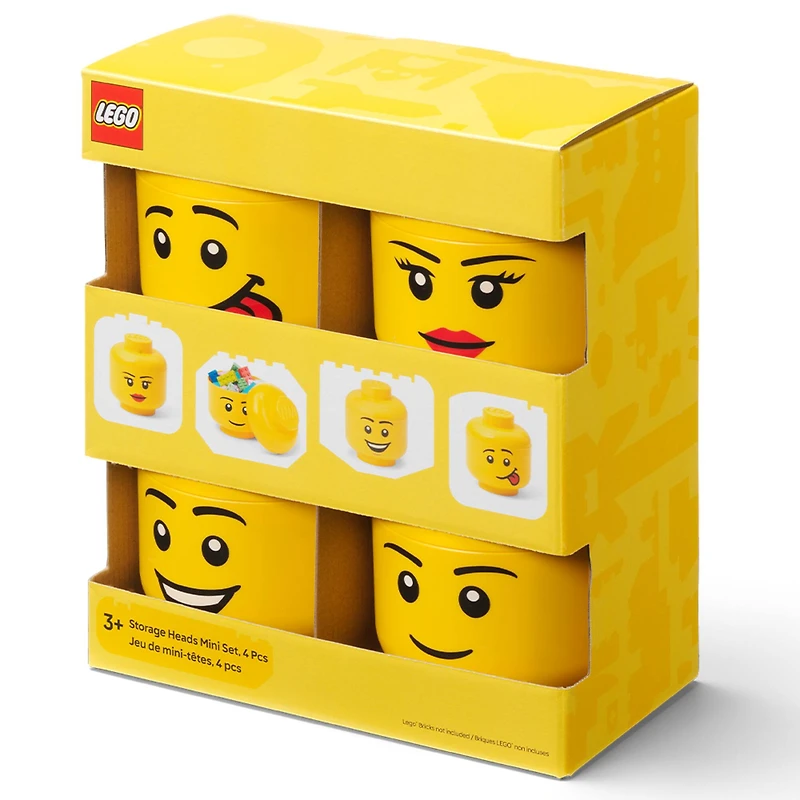LEGO® Mini Storage Head Set