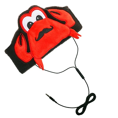 Contixo H1 Adjustable Fleece Headband Headphones, Crab