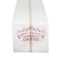 DII® 108" Merry Christmas Printed Table Runner