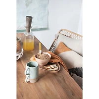 Hello Honey® 12" Glass Wine Decanter with Mango Wood Stopper