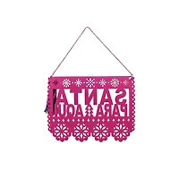 Santa Para Aqui Wall Sign by Ashland