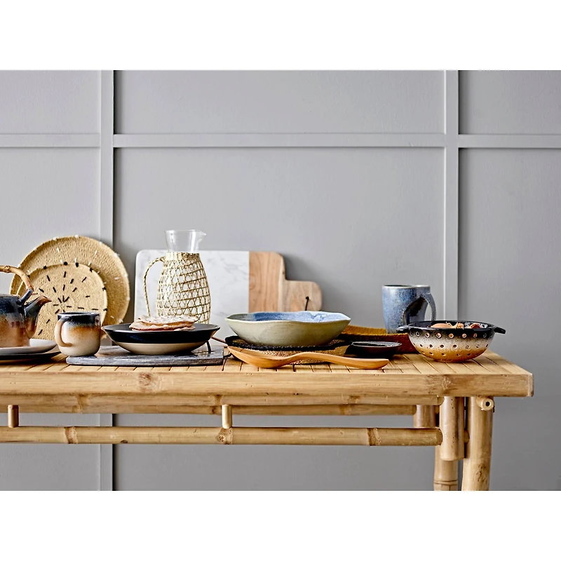 Hello Honey® 12oz. Glazed Stoneware Mug with Grip Indent Set, 2ct.