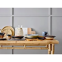 Hello Honey® 12oz. Glazed Stoneware Mug with Grip Indent Set, 2ct.