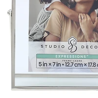 Expressions™ Silver Metal Tabletop Float Frame by Studio Décor