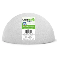 FloraCraft® CraftFōM 8" Half Ball White