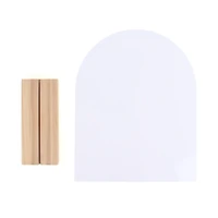 10.5" Acrylic Sign with Wood Stand by Make Market®