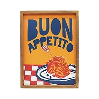 11.75" x 15.75" Buon Appetito Wood Wall Décor by Ashland®
