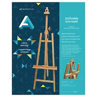 Art Alternatives Inclinable Lyre Easel