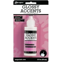 Ranger Inkssentials Clear Glossy Accents, 2oz.