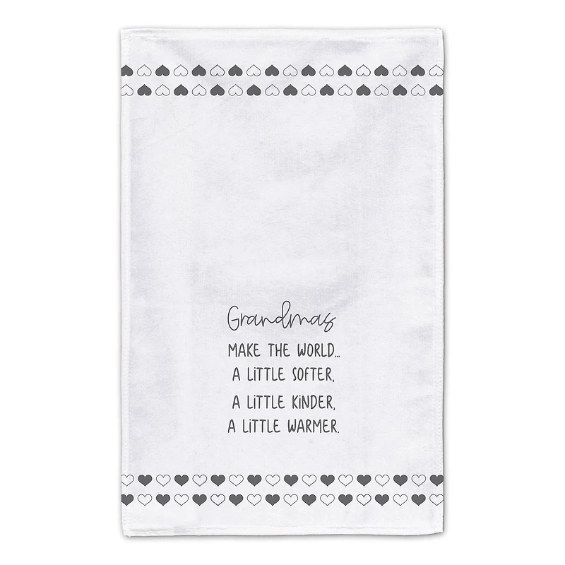 Grandmas Make The World Tea Towel, 2ct.