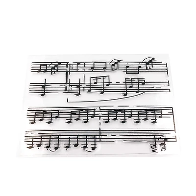 Sheet Music Clear Stamp by Recollections™
