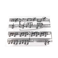 Sheet Music Clear Stamp by Recollections™