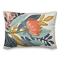 Fun Floral Group 14" x 20" Throw Pillow