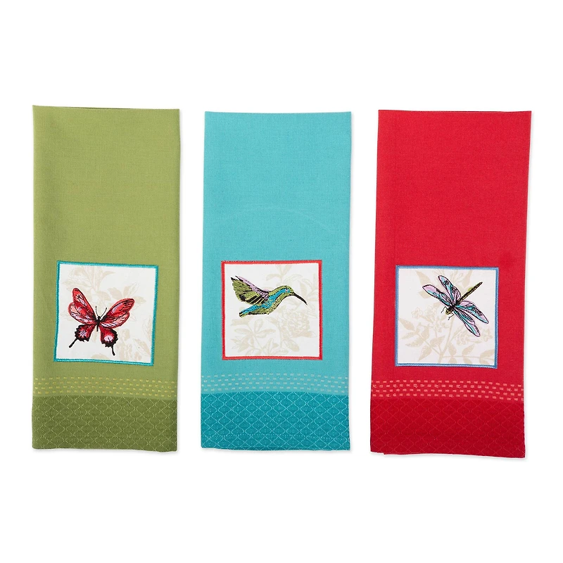 DII® Botanical Square Dish Towel Set