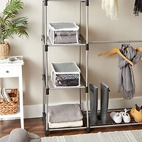 DII® Gray Under-The-Bed Shoes Soft Storage Set, 2ct.