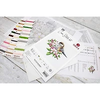 Luca-s The Tit On The Branch Counted Cross Stitch Kit