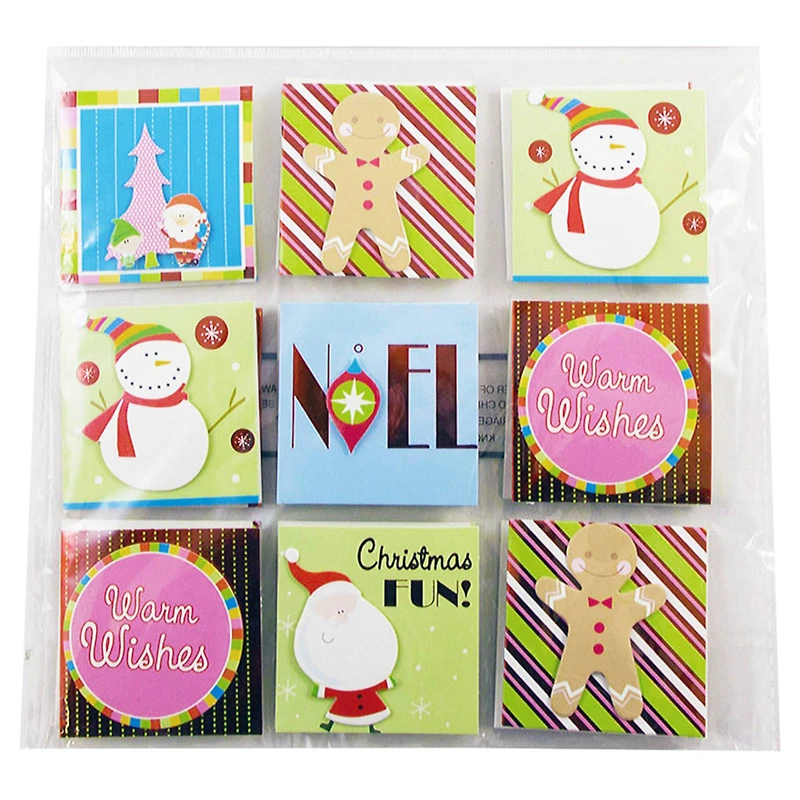 JAM Paper Colorful Christmas Gift Tags Set