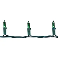 100 ct. Green Mini Commercial Grade Mini String Lights