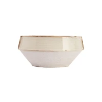 Hello Honey® 9" Ivory Reactive Glaze Stoneware Planter